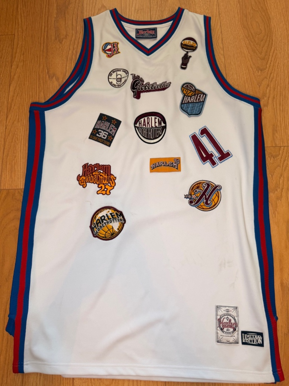Harlem Globetrotters Jersey; Size XL